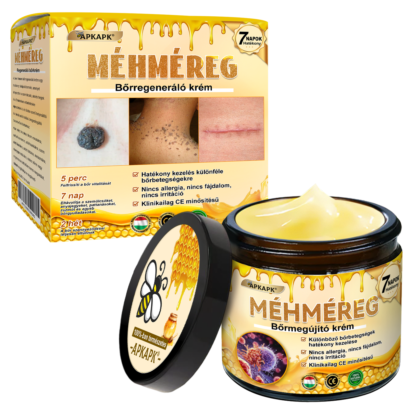 💕💕Ajánlott a Semmelweis Kórház   által · BENU hivatalos üzlet ✨✨   APKAPK® méhméreges   bőrmegújító krém